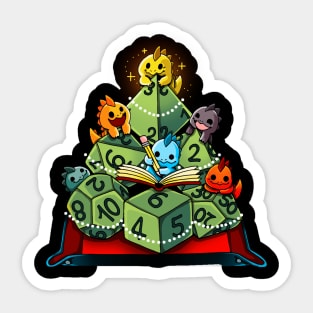 Dice Tray Christmas Sticker